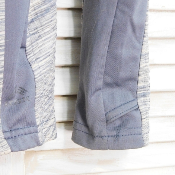 RBX WMN SML GRAY PATTERN & SOLID FULL ZIP JACKET - Picture 3 of 4